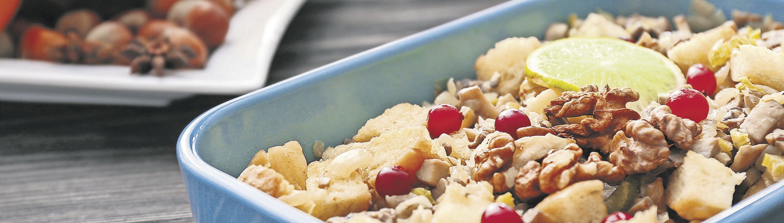 Orange-Infused Cranberry Stuffing